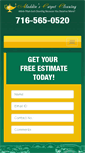 Mobile Screenshot of aladdinscarpetcleaning.com